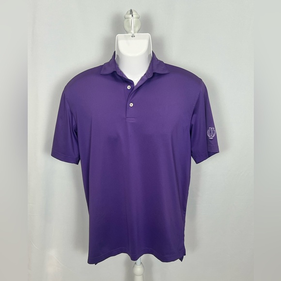 Peter Millar Other - Peter Millar Men's Purple Short-Sleeve Polo